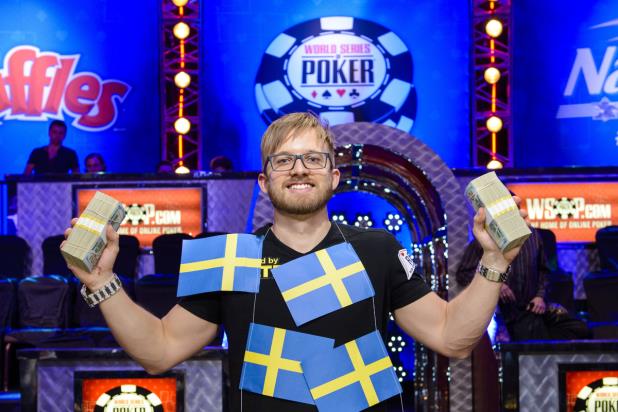 Шведский про Мартин Якобсон стал чемпионом WSOP Main Event 2014 ($10 млн)