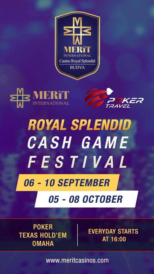 6 - 10 September | Cash Game Festival Royal Splendid