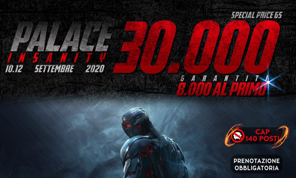 10 - 12 SETTEMBRE / PLACE INSANITY