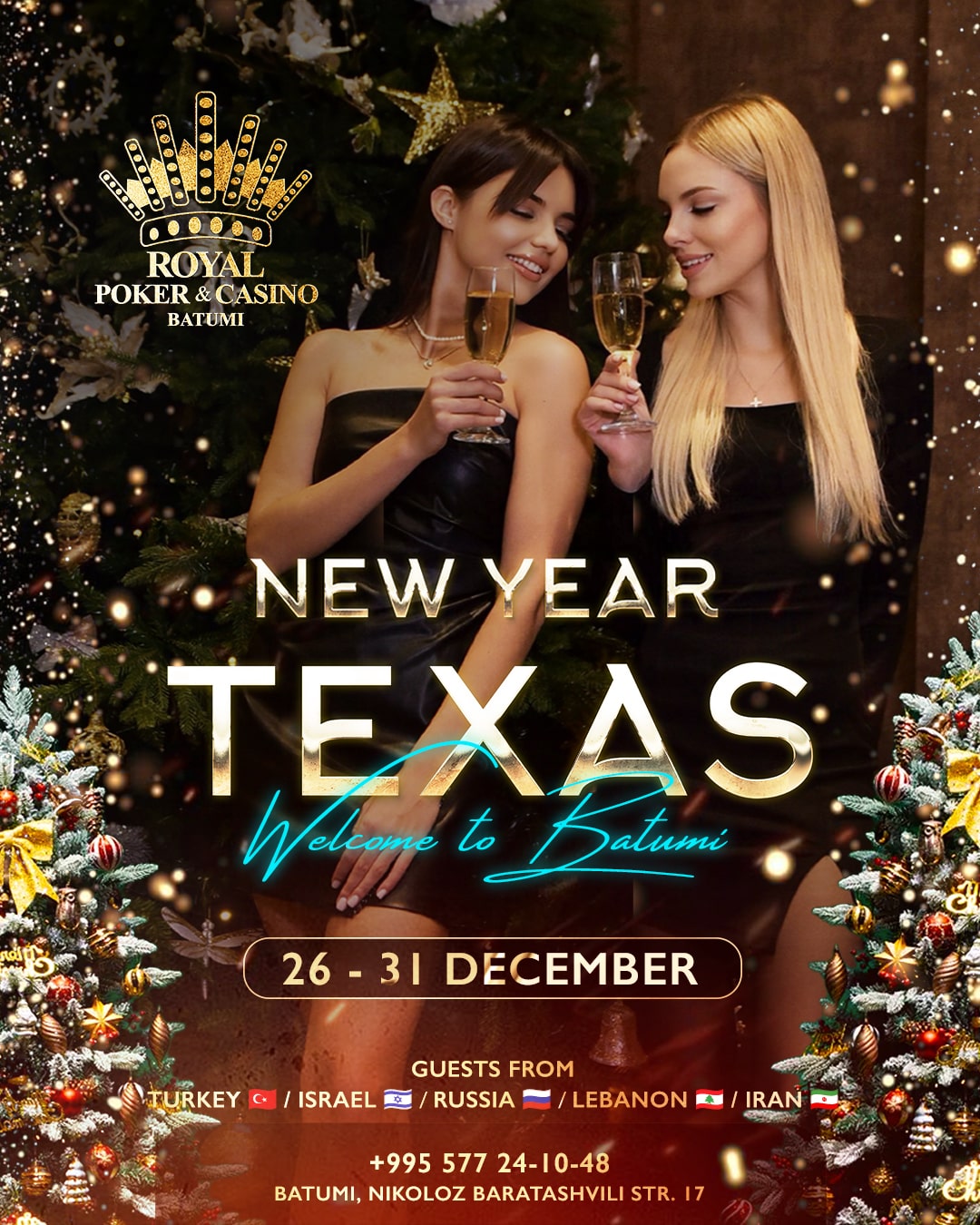 New Year Texas Festival | Batumi, 26 - 31 DEC 2023