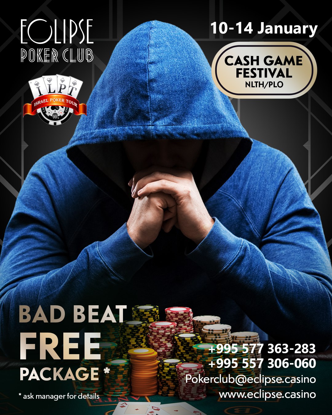 BATUMI CASH GAME FESTIVAL | Eclipse, 10 - 14 JAN 2024