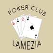 Poker club lamezia logo