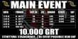 11-13 MAGGIO  MAIN EVENT 10.000 GARANTITI